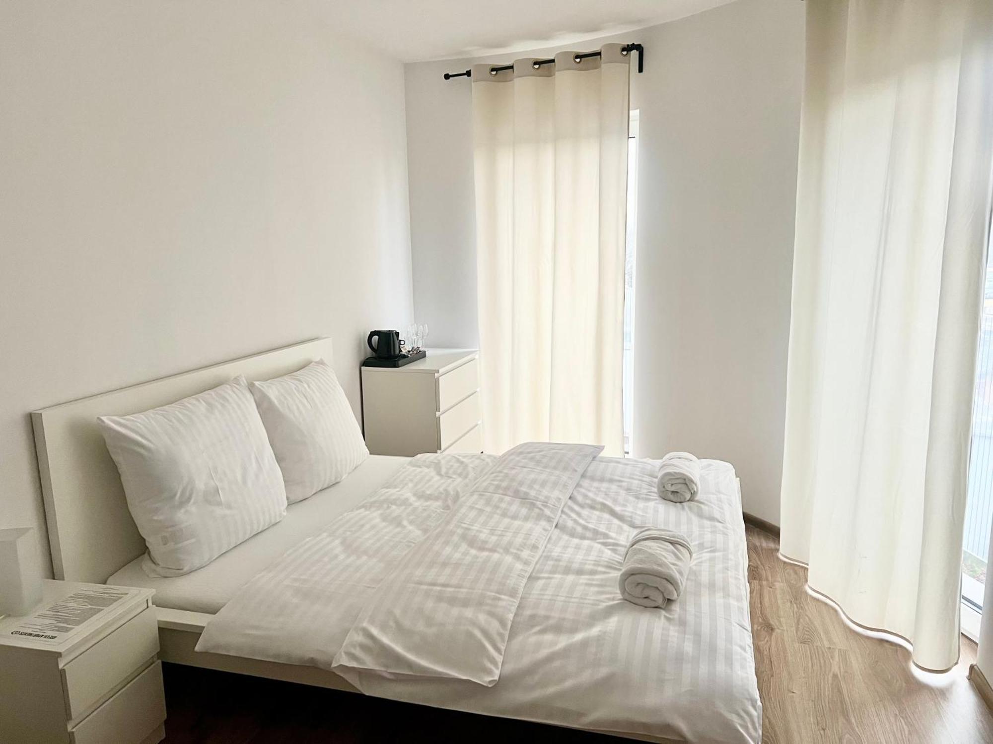 Zielone Apartamenty Katowice 초르조프 객실 사진
